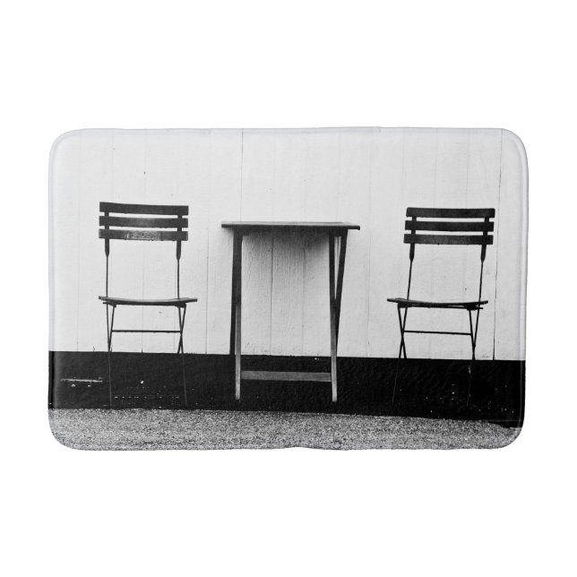 Alfombrilla De Baño Mesa y sillas (Anverso)
