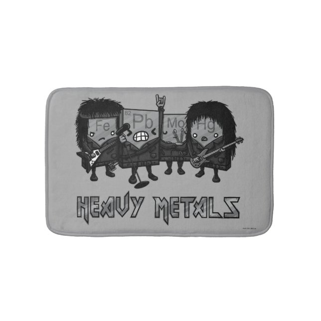 Alfombrilla De Baño Metales pesados (Anverso)