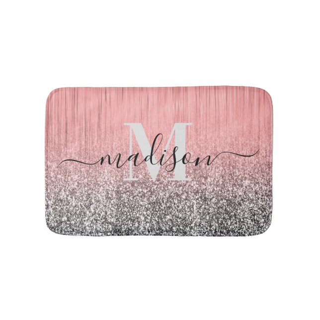Alfombrilla De Baño METALIZADO y PURPURINA (Anverso)