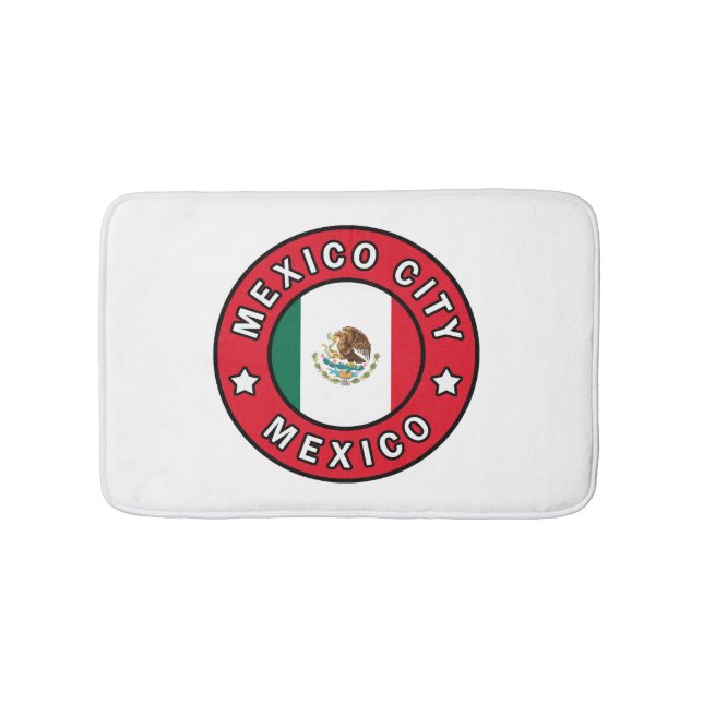 Alfombrilla De Baño México D.F. (Anverso)