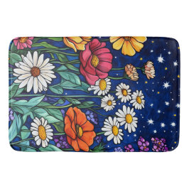 Alfombrilla De Baño Mezcla de flores