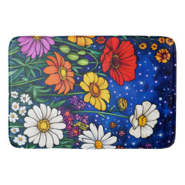 Alfombrilla De Baño Mezcla de flores