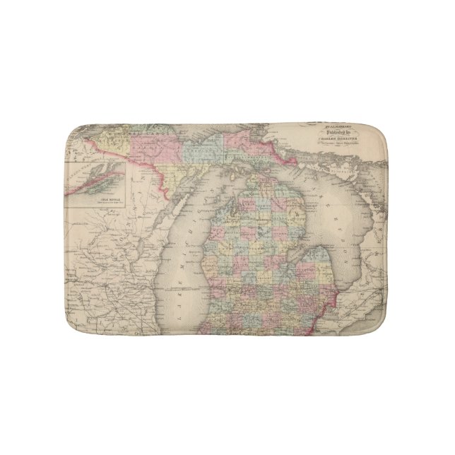 Alfombrilla De Baño Michigan (Anverso)