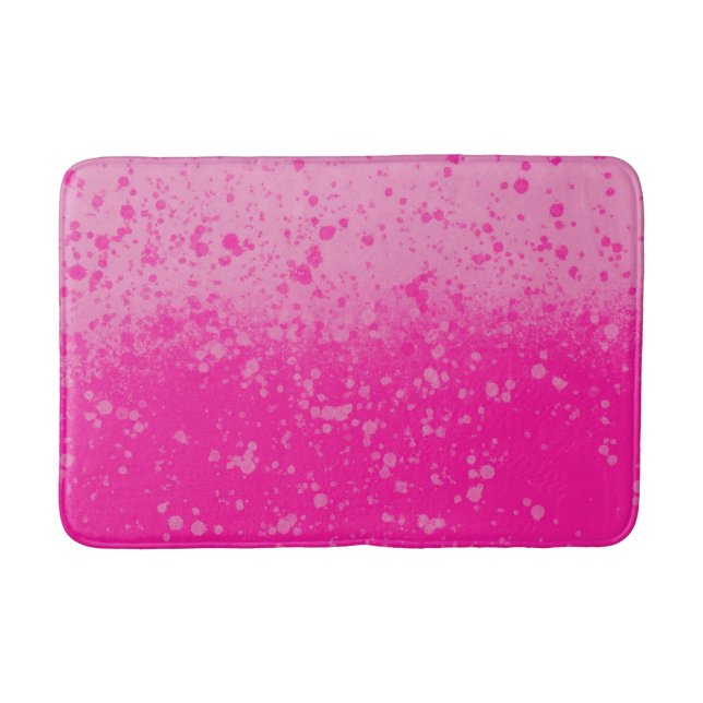 Alfombrilla De Baño Minimalismo Rosa  (Anverso)