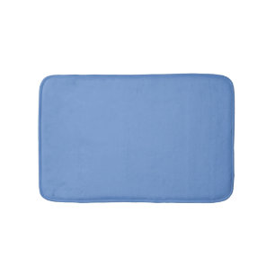 Alfombrilla De Baño Minimalista azul celeste elegante moderno