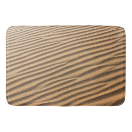 Alfombrilla De Baño Minimalista Onda de Arenisca Abstracta