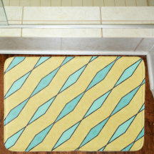 Mint Green Yellow Black Diagonal Retro Moderno