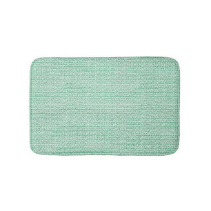 Alfombrilla De Baño Mirada de la malla de la armadura del verde de