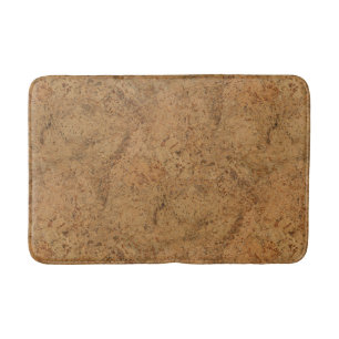 Alfombrilla De Baño Mirada de madera del grano del humo de la corteza