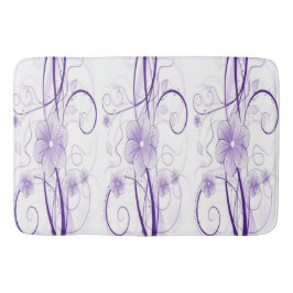 Alfombrilla De Baño Miriam Purple Bath Mat