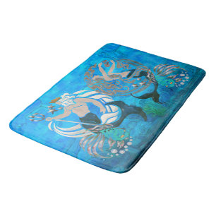 Alfombrilla De Baño Mito de los mares Nueva Era Arte Popular