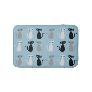 Alfombrilla De Baño Mod Cats Bath Mat