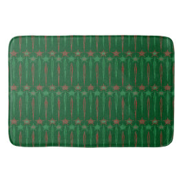 Alfombrilla De Baño Mod Mod Icicles Green Bath Mat