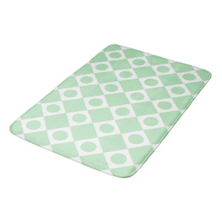 Alfombrilla De Baño Mod Retro 60's Mint
