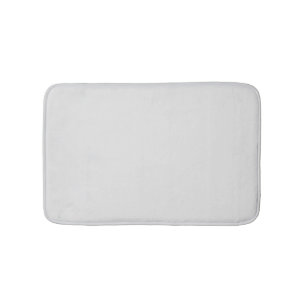 Alfombrilla De Baño moda elegante minimalista gris claro sólido claro