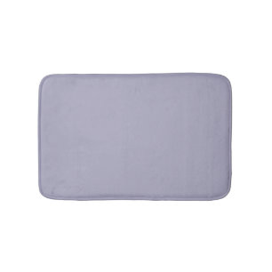 Alfombrilla De Baño Moda lila sólida lila minimalista y elegante