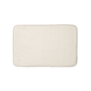 Alfombrilla De Baño moda moderna y elegante de color crema minimalista