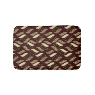 Alfombrilla De Baño Modelo africano de la piel del guepardo