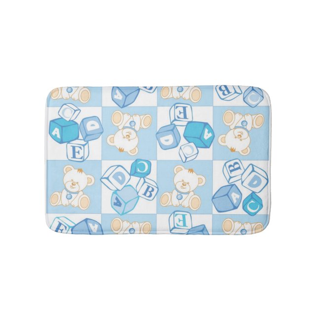 Alfombrilla De Baño Modelo comprobado del oso de peluche (Anverso)