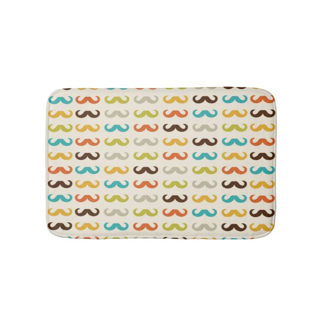 Alfombrilla De Baño Modelo con el bigote (Anverso)