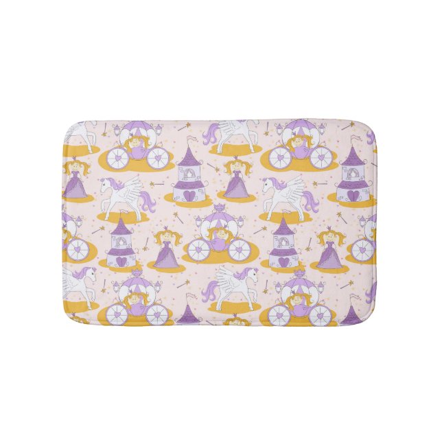 Alfombrilla De Baño modelo con una princesa (Anverso)