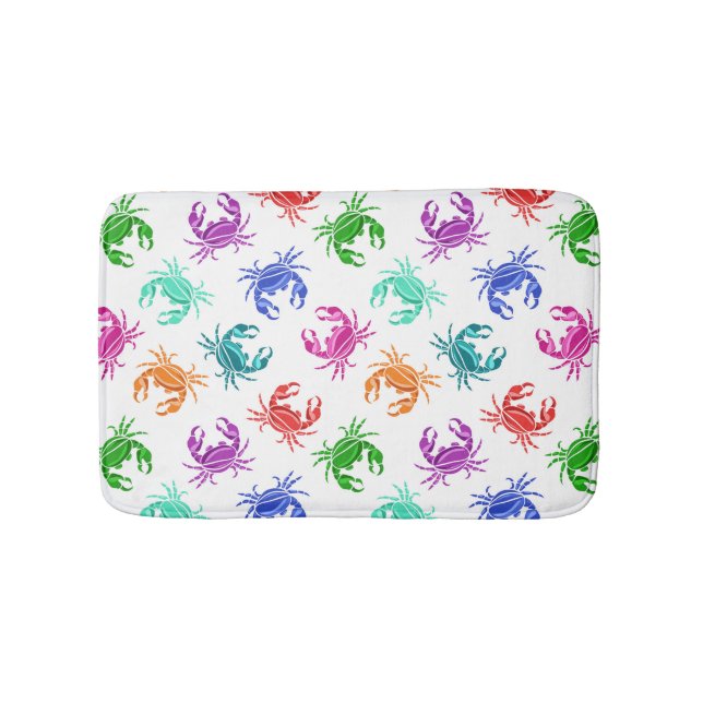 Alfombrilla De Baño Modelo de cangrejos (Anverso)
