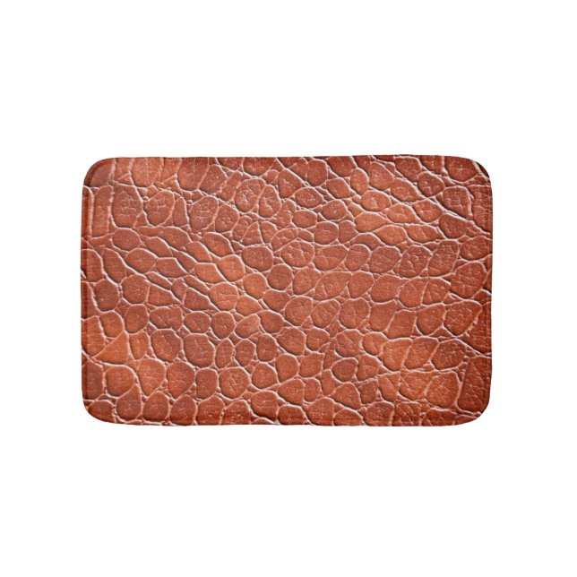Alfombrilla De Baño Modelo de cuero (Anverso)