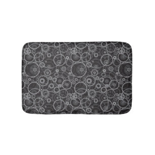 Alfombrilla De Baño Modelo de las ruedas dentadas