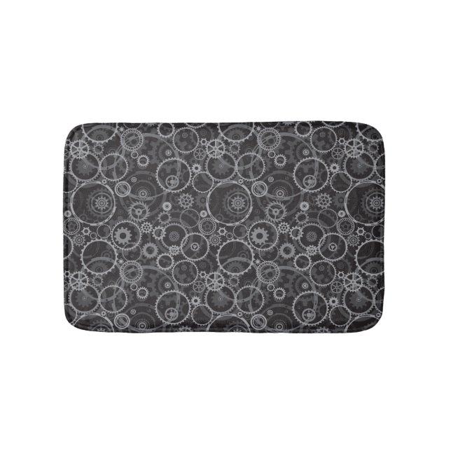 Alfombrilla De Baño Modelo de las ruedas dentadas (Anverso)
