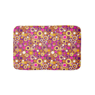 Alfombrilla De Baño Modelo de lunar violeta