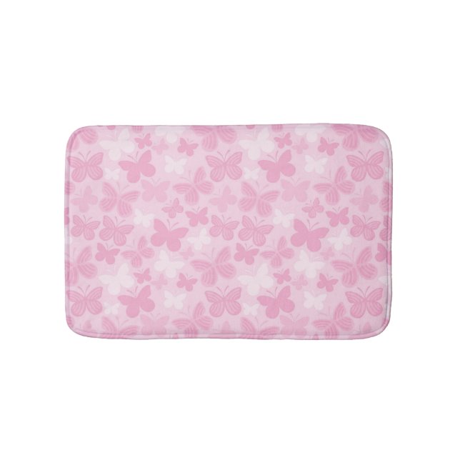 Alfombrilla De Baño Modelo de mariposa 2 (Anverso)