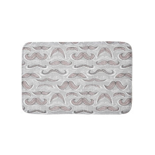 Alfombrilla De Baño Modelo de moda del bigote