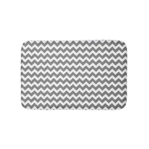 Alfombrilla De Baño Modelo de zigzag geométrico