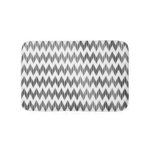 Alfombrilla De Baño Modelo de zigzag geométrico 2