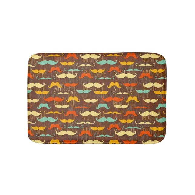 Alfombrilla De Baño Modelo del bigote (Anverso)