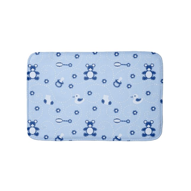 Alfombrilla De Baño Modelo del edredón del bebé (Anverso)
