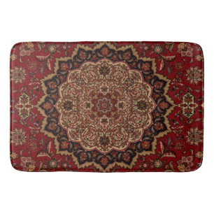 Alfombrilla De Baño Modelo del este del persa del vintage del acento
