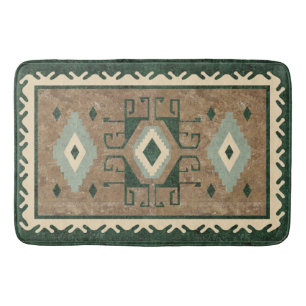 Alfombrilla De Baño Modelo del este del persa del vintage del acento