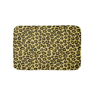 Alfombrilla De Baño Modelo del leopardo