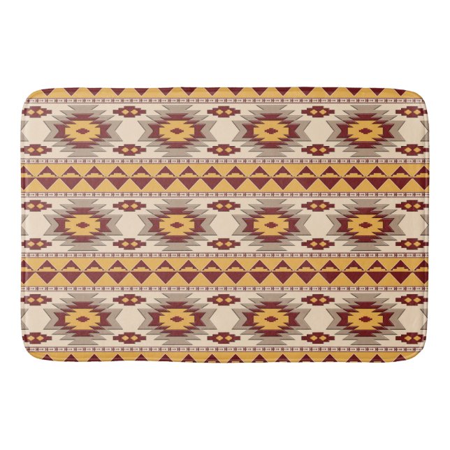 Alfombrilla De Baño modelo étnico al sudoeste (Anverso)
