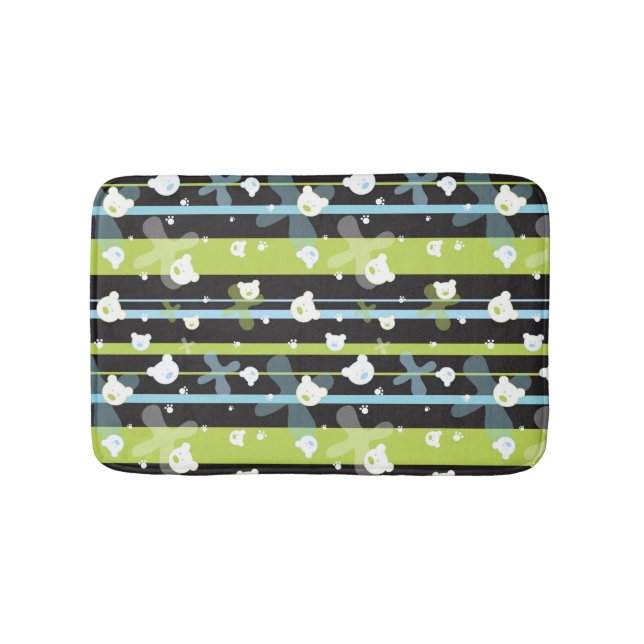 Alfombrilla De Baño Modelo lindo con pocos osos (Anverso)
