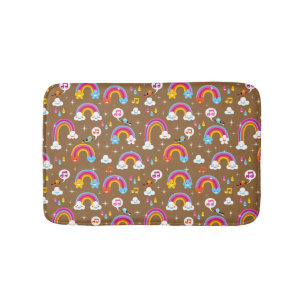 Alfombrilla De Baño modelo lindo de los arco iris