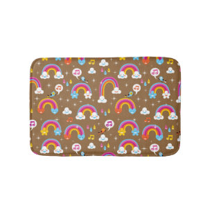 Alfombrilla De Baño modelo lindo de los arco iris