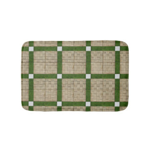 Alfombrilla De Baño Modelo mediterráneo de cerámica de las tejas