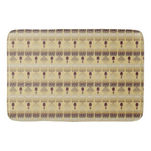 Alfombrilla De Baño modelo tribal africano étnico