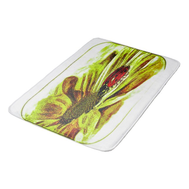 Alfombrilla De Baño Modelos de insecto: Vida de la parábola 01-04 (Angular)