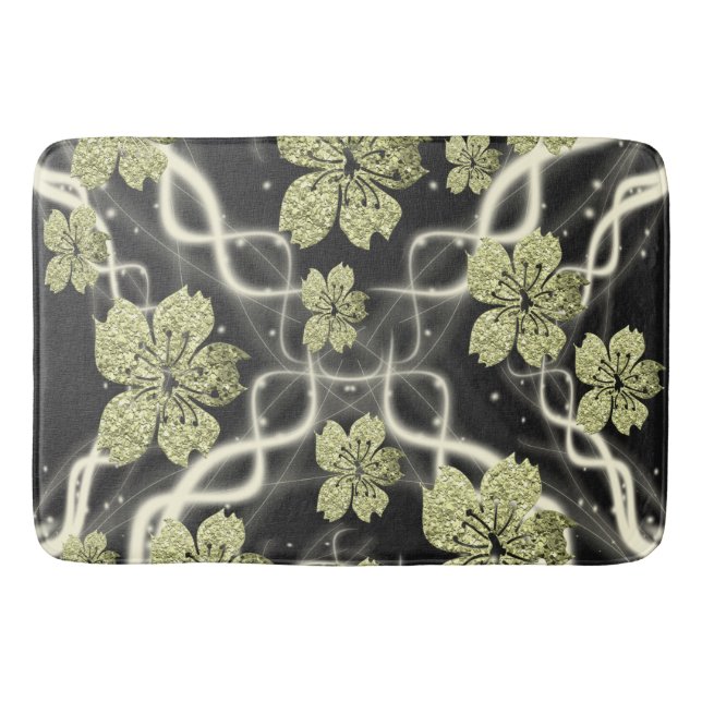 Alfombrilla De Baño moderno, fantástico, diseño, estilo, gráfico, colo (Anverso)