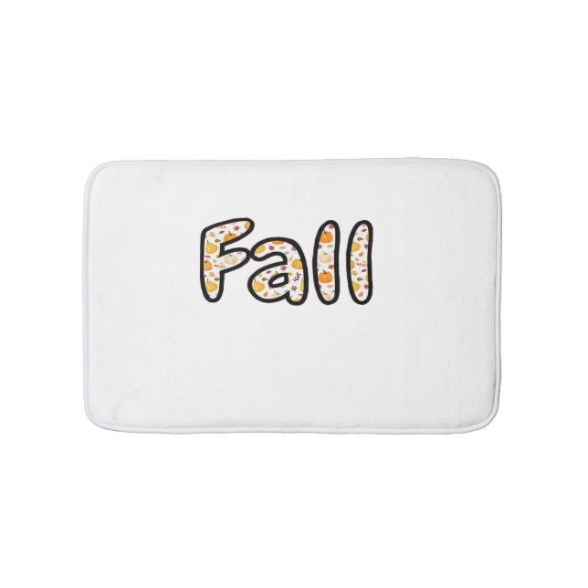 Alfombrilla De Baño Modo de fiesta - Comodidad de otoño - Comodidad de (Anverso)
