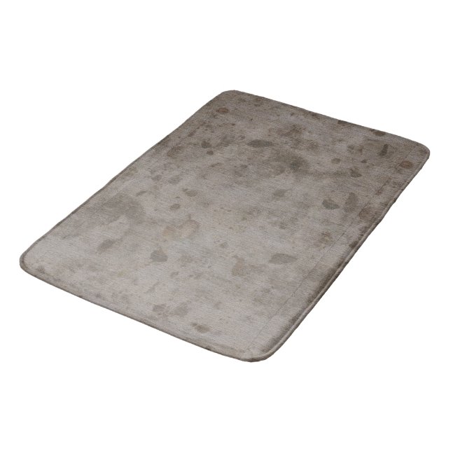 Alfombrilla De Baño Mole Brown Faux Marble Bath Mats (Angular)