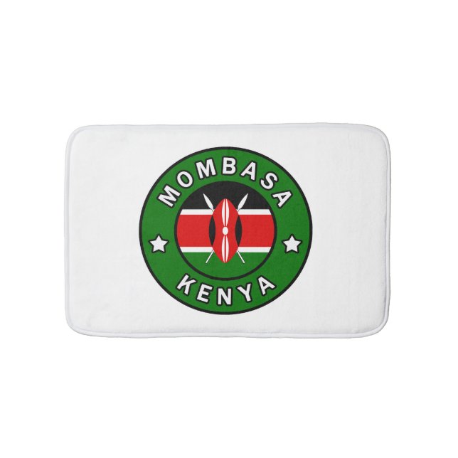 Alfombrilla De Baño Mombasa Kenia (Anverso)